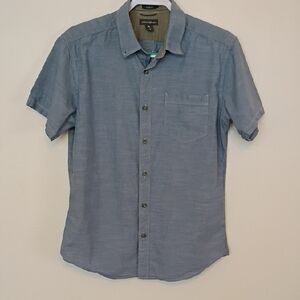 Eddie Bauer Blue Casual Button Down Shirt